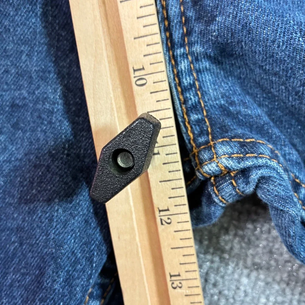 Levis 505 Regular Fit Straight Leg Jeans Mens 34x30 Blue Excellent Denim Pants